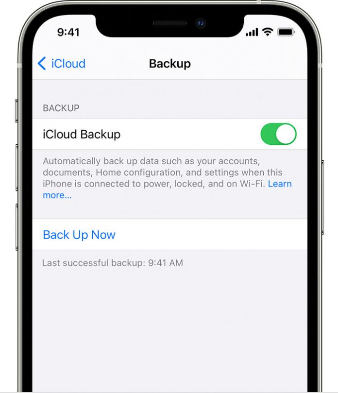 How to backup iPhone to iCloud?