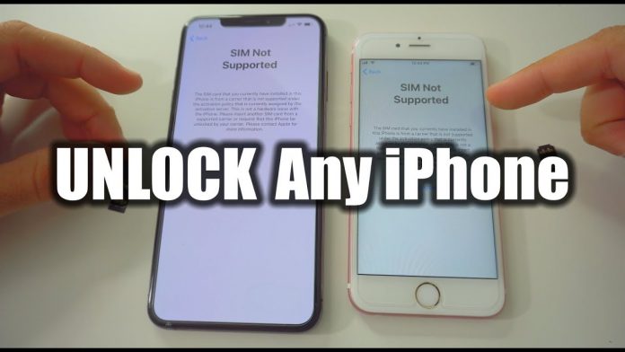 How to unlock iPhone?